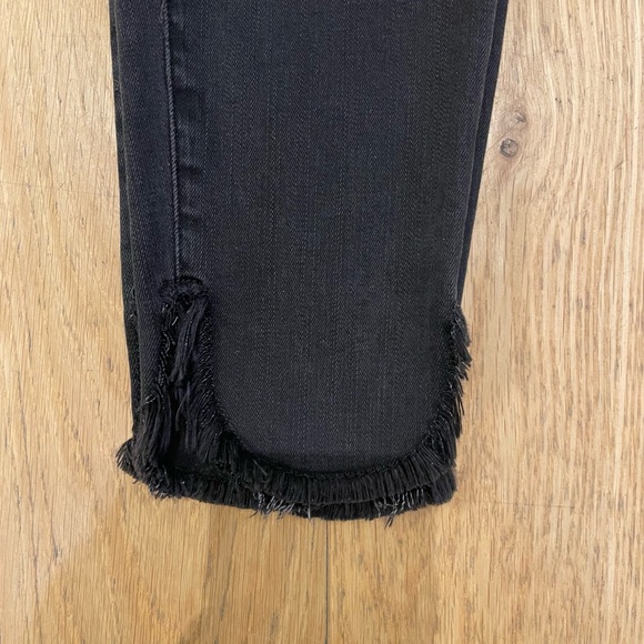 NWOT Frame Le High Skinny de Jeanne in Black Wash, 25 - Picture 5 of 7